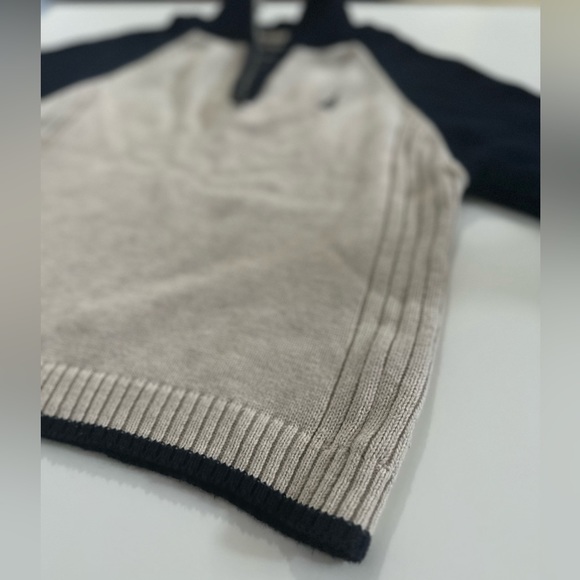 Nautica knit sweater with zip collar - Picture 7 of 9